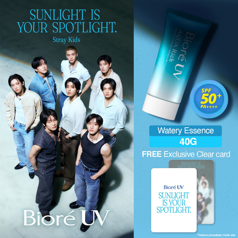 Biore UV Aqua Rich Skincare Sunscreen Waterproof Double UV Filter Watery Essence 40GR