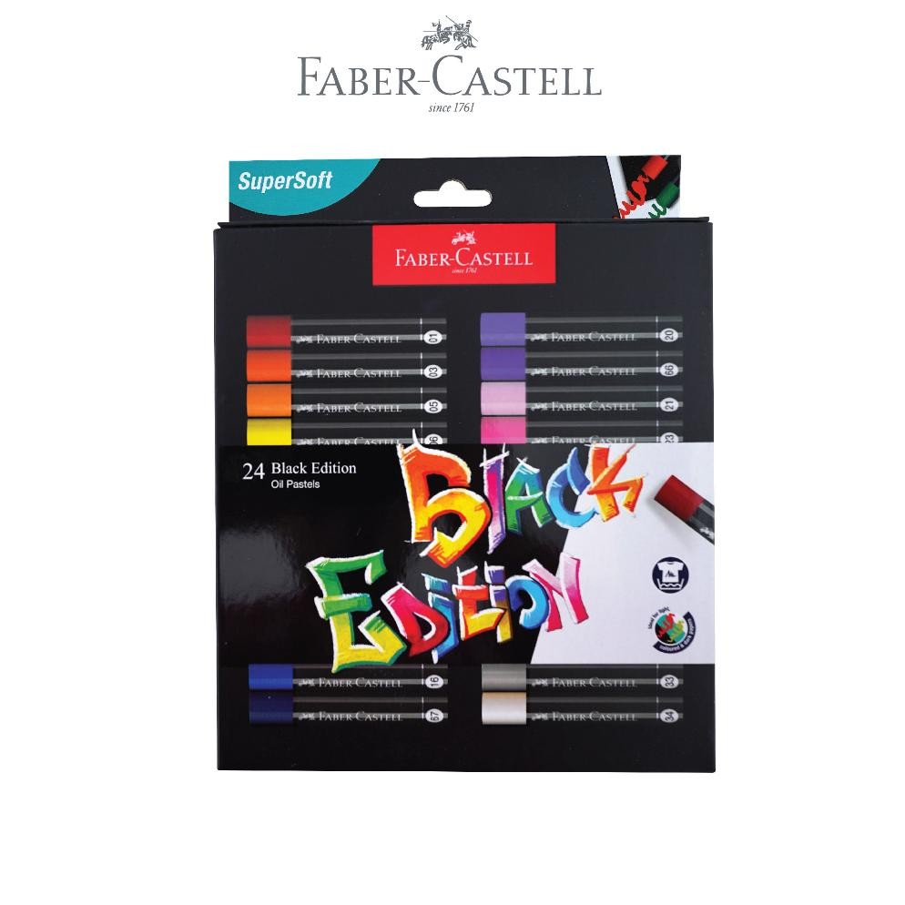 

Viral Faber-Castell Krayon Minyak Black Edition Oil Pastel Series Ss-64