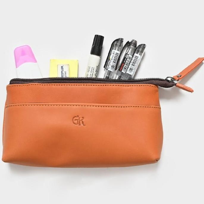 

Baru Tempat Pensil Kulit Premium Gk Tempat Atk Pulpen Organizer Kulit Sapi