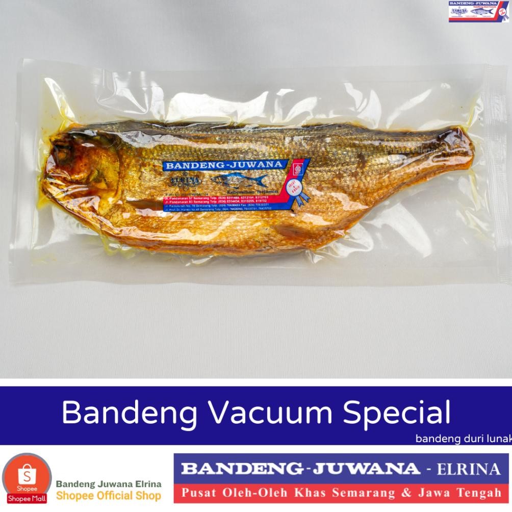 

BJ Elrina Bandeng Vacuum Special 1 ekor merek Bandeng Juwana Elrina
