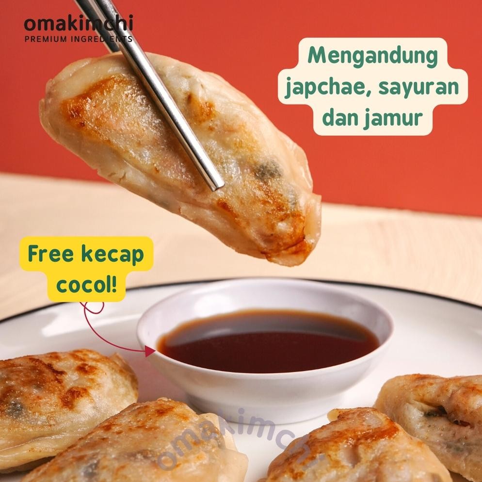 

Vegetable mandu / Pangsit Korea isi Sayuran / Korean Mandoo