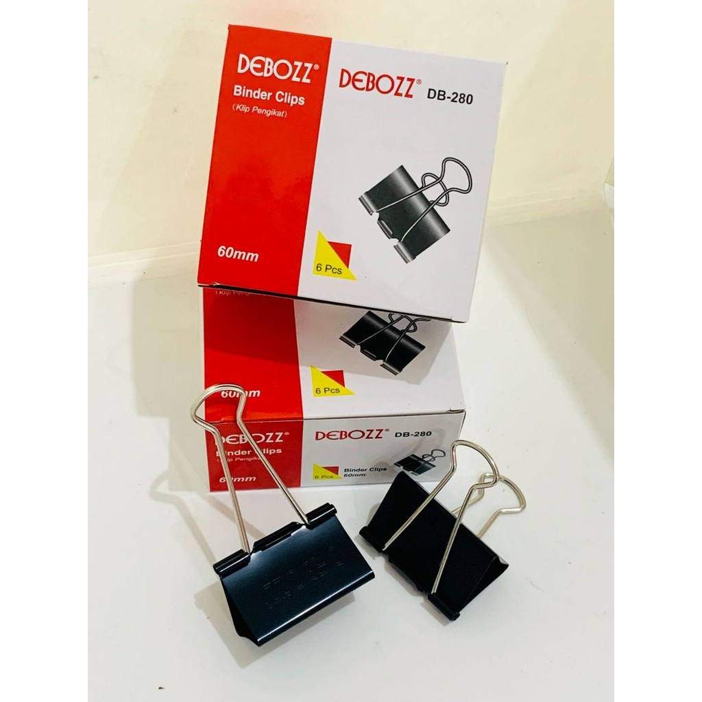 

Binder Clip 280 / Klip Penjepit Kertas PER PACK ISI 6PCS
