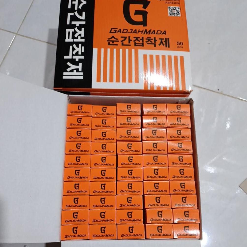 

Lem G barcode original gajah mada per box 50pcs