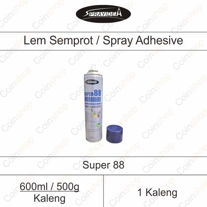 

Spray Adhesive Super 88 Lem Semprot 600ml Per Kaleng