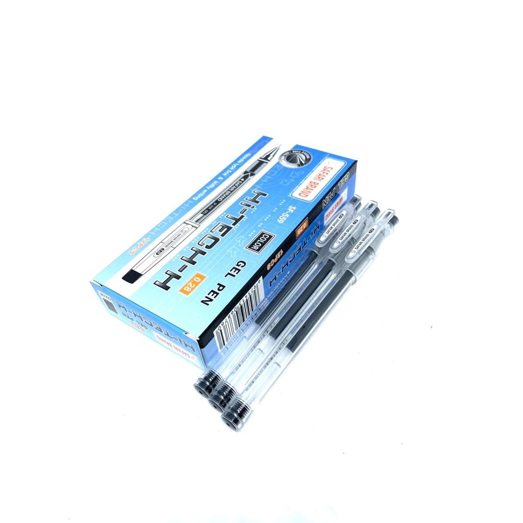 

(1pcs) Pulpen/Gel Pen Hi-Tech-H Hi-Tech Hitech Hi-Tec Hitec Murah Safari eds-on 0.28 mm