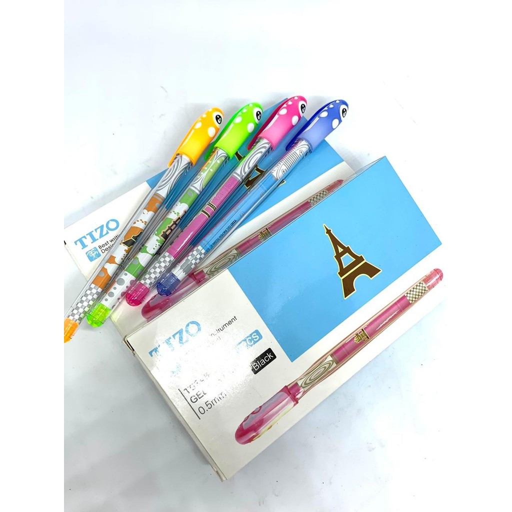 

PULPEN GEL TIZO TG-346E/12 PCS/LUSIN