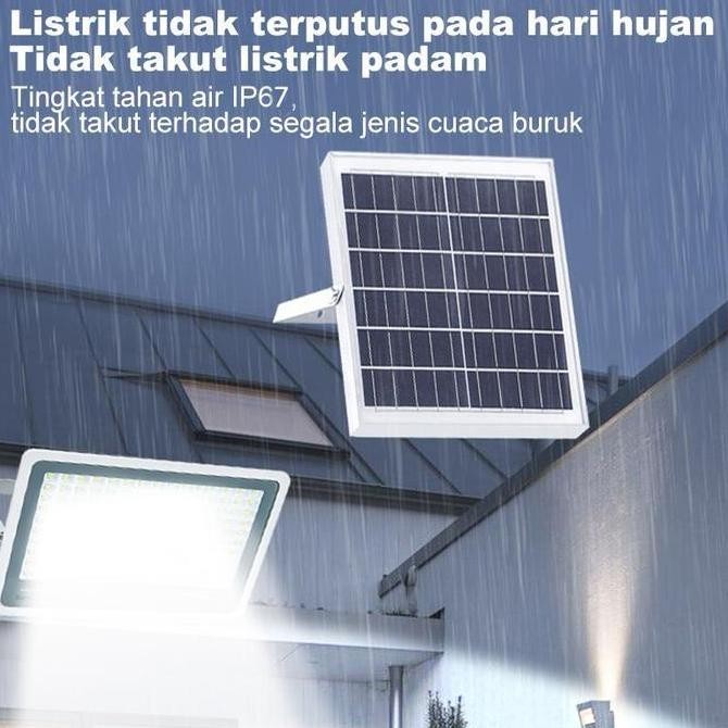 TERBARU.. SOLAR LAMPU  2000W LAMPU TENAGA MATAHARI  LAMPU LED SURYA SOLAR CELL LAMPU OUTDOOR SUPER T