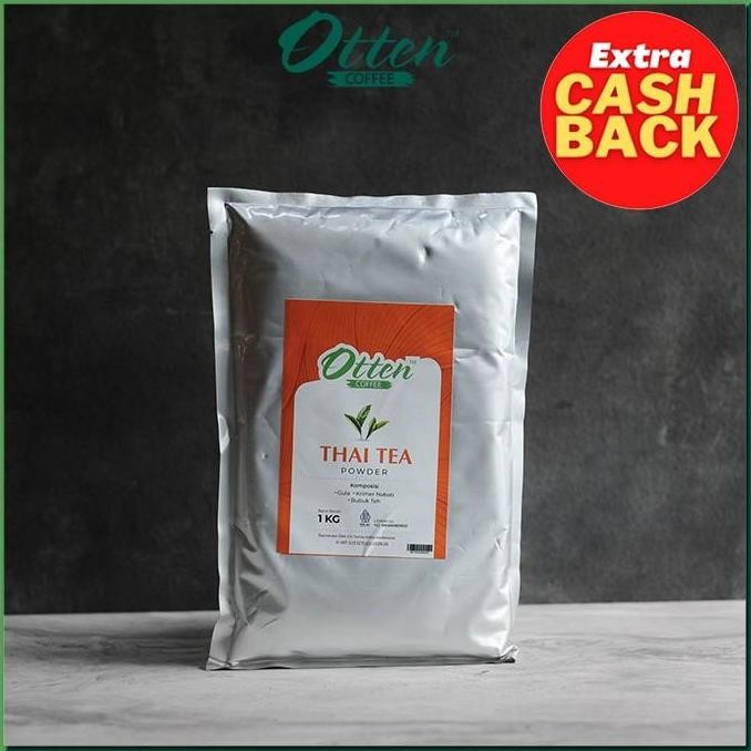 

baru otten thai tea powder 1 kg - bubuk minuman thai tea kekinian