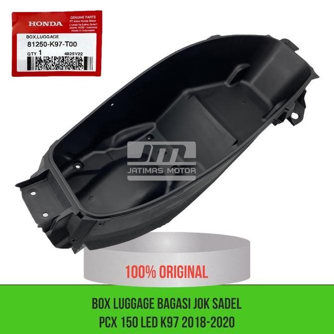 Box luggage bagasi jok PCX 150 LED K97 2018-2020 81250-K97-T00