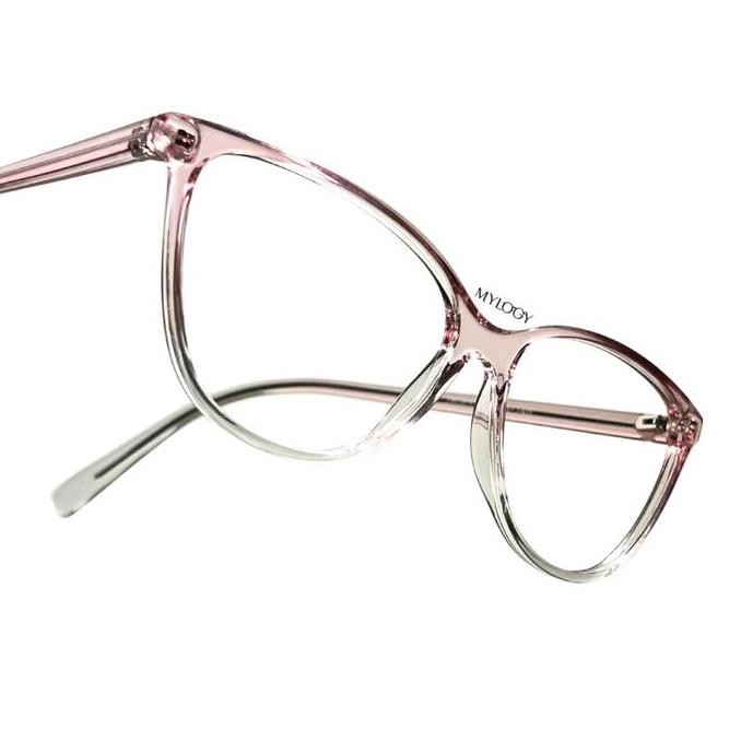 Mylogy - glasses Frame Kacamata Cateye  kode NINGNING (kacamata_mylogy eyewear)