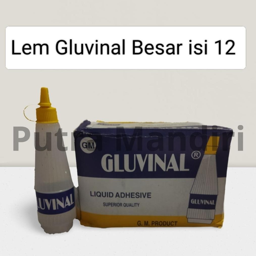 

Lem cair Gluvinal besar/kecil ,lem kerajinan/lem serbaguna