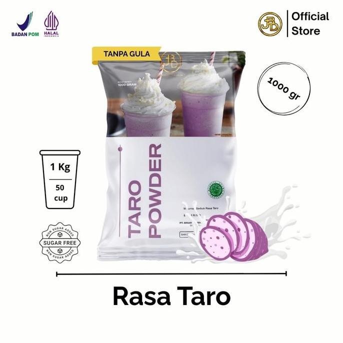 

baru bubuk minuman taro smoothies premium 1kg - jakarta bubble + cincau boba jelly