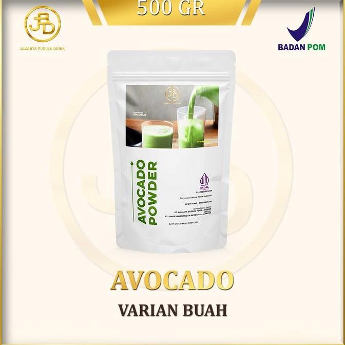 

baru bubuk minuman ice fruit cappucino susu 500gr - jakarta bubble drink instan