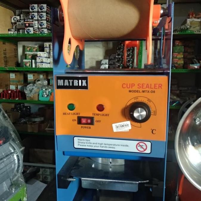 Produk Unggulan] Cup Sealer D8 / Alat Pres gelas plastik untuk minuman