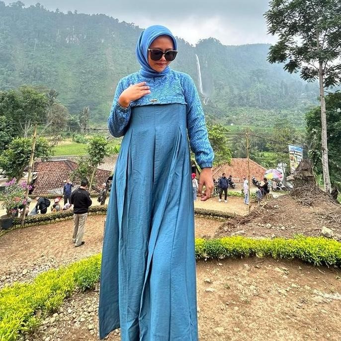 ALMIRA DRESS REMPEL DADA/GAMIS ANAK ALMIRA/GAMIS LINEN TANGGUNG Remaja terlaris