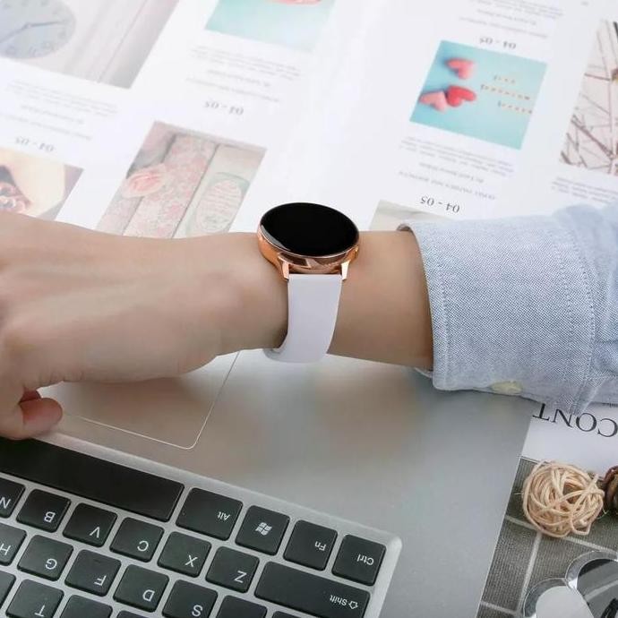 Strap Tali Jam Tangan Karet Model Fossil Gen 3 / 4 Female 18Mm