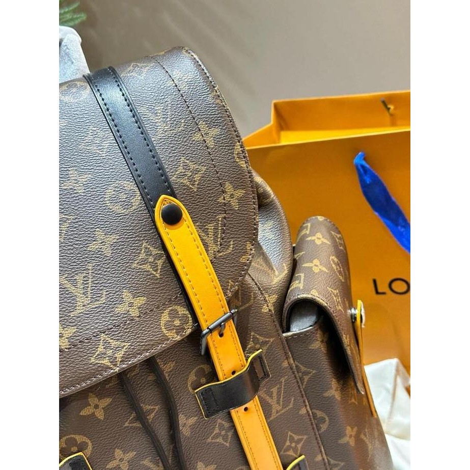 Masih Ready [100% Ori/Box + Dust Bag]Lv Christopher Tas Ransel 33X13X44Cm/Ransel Pria