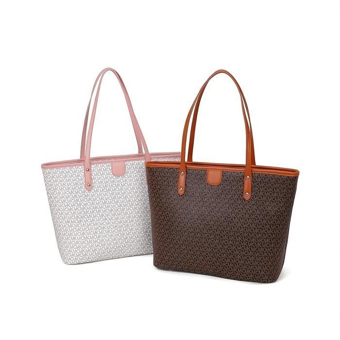 Mkmc Shop Tas Wanita Premium Tote Bag Resleting Tas Gendong Wanita Totebag Aesthetic Tas Tote Bag Wh