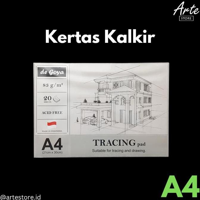 

Sale Kertas Kalkir A4 - De Goya Tracing Paper