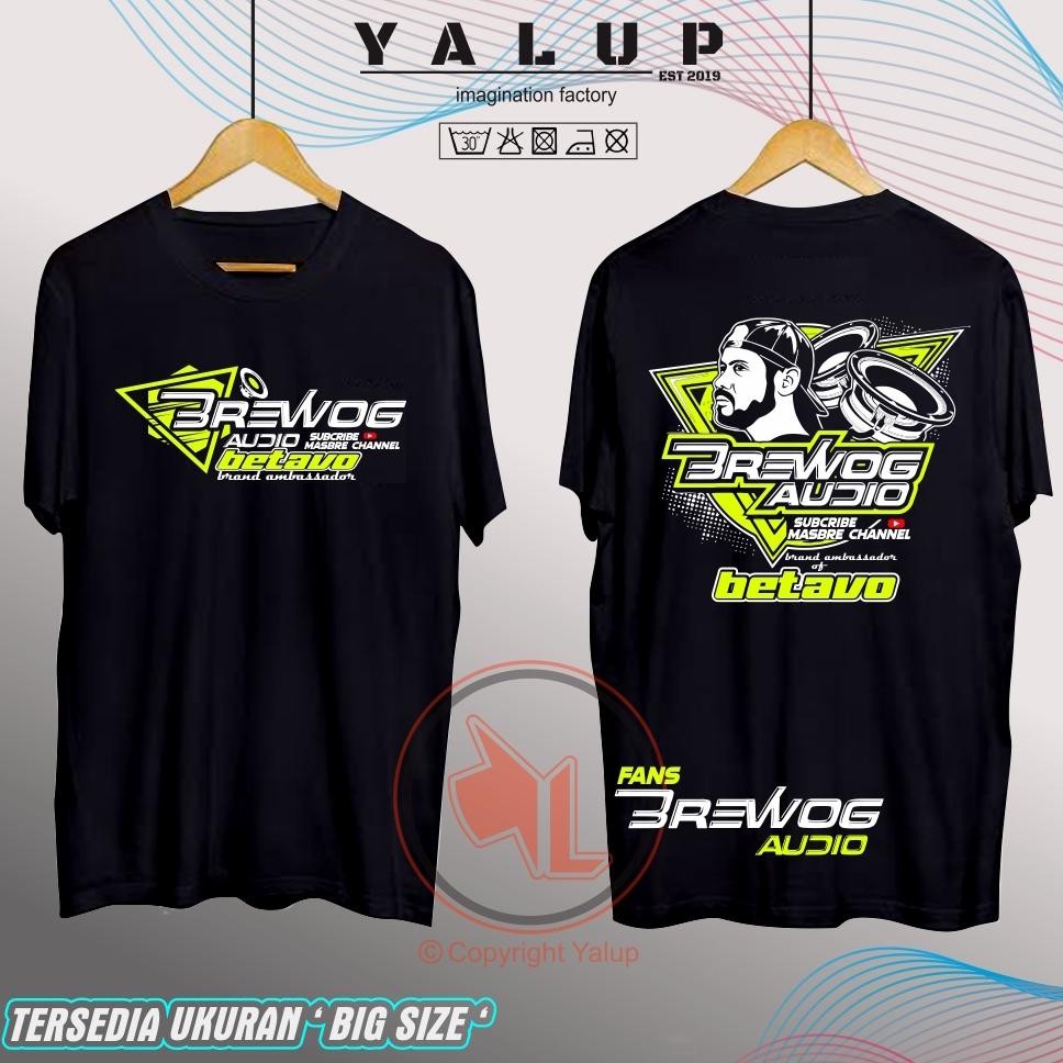 Promo Kaos Baju Brewog Audio / Brewok Betavo Terbaru - Masbre Channel