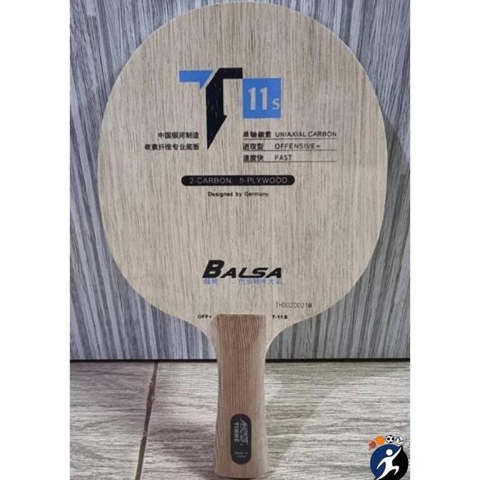 Promo Kayu Pingpong Yinhe T-11+ Carbon Blade Yinhe T11