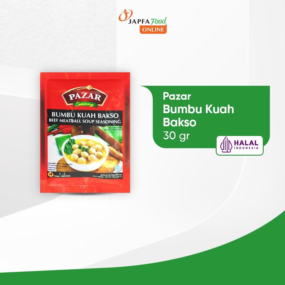 

Pazar Bumbu Kuah Bakso 30 gr
