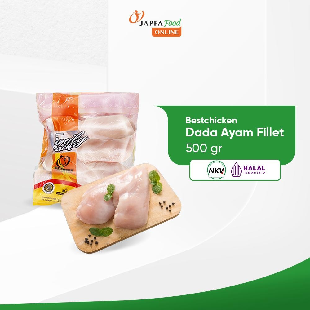 

Bestchicken Dada Ayam Fillet - Dada Ayam Boneless Tanpa Kulit 500 gr