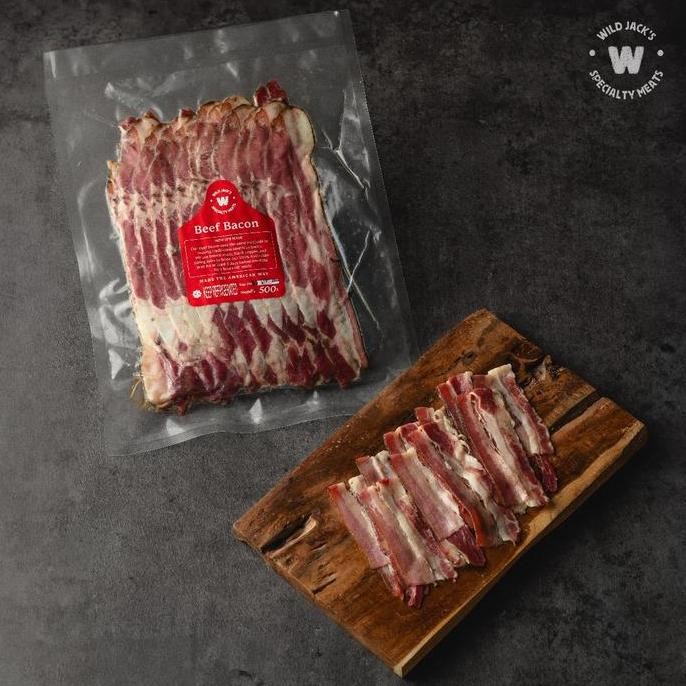 

American Beef Bacon / Smoked Beef Bacon / Daging Sapi Bacon TP