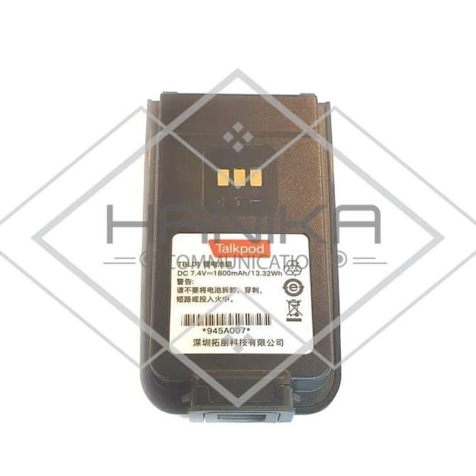 BEBAS ONGKIR - Talkpod TBL01 Baterai N50 N58 N59 Ori 1800mAh POC HT Battery