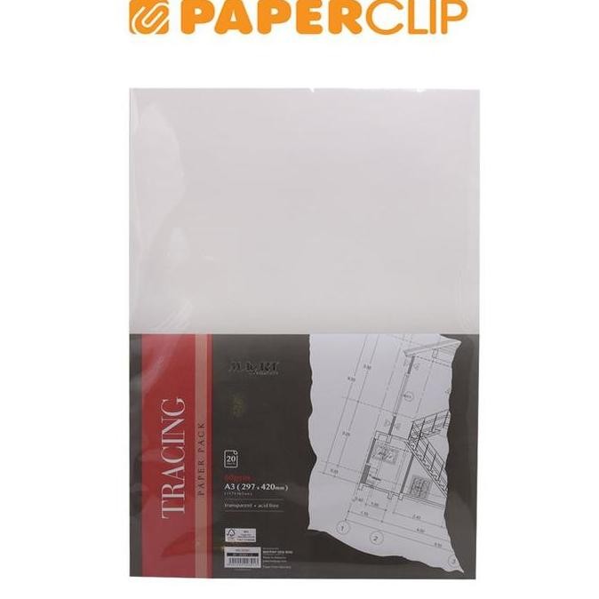 

Sale Kertas Kalkir / Tracing Paper Mayart A3 80-00391-3