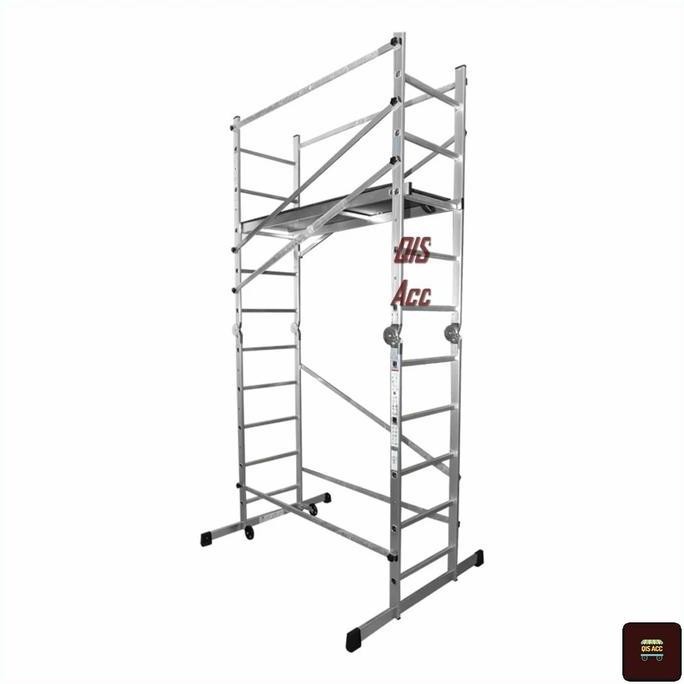 KRISBOW Scaffolding Tangga Steger Multifungsi Aluminium 3 Mtr