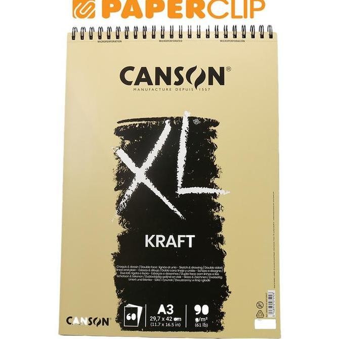 

Sale Sketchbook Canson Xl Kraft 60S A3 90G