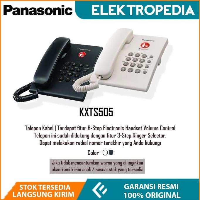 TERBARU - Panasonic - Pesawat Telepon KXTS505 ( Kabel )