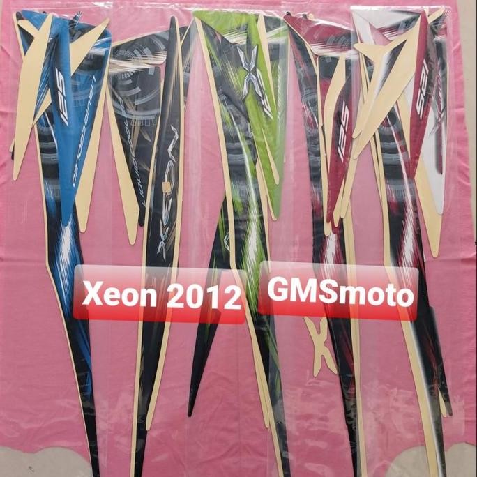 BEST SELLER STIKER BODY XEON 2012 / STRIPING MOTOR XEON 2012 YAMAHA