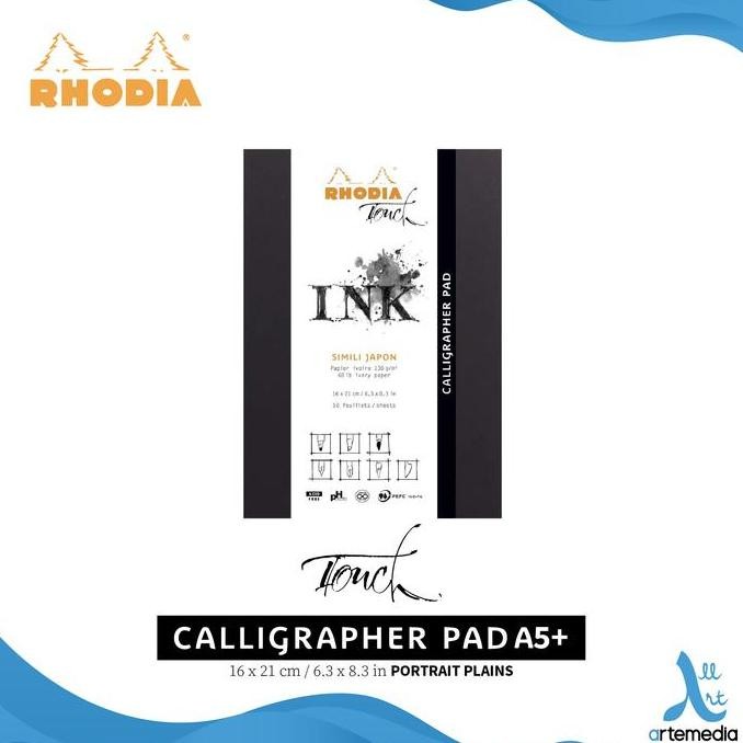 

Sale Buku Sketsa Rhodia Touch A5 Plus Simili Japon Calligrapher Pad