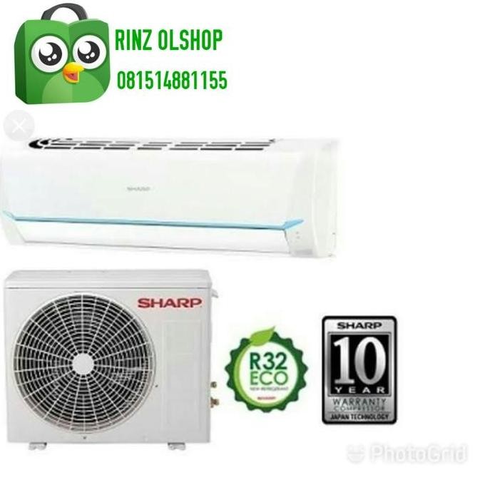 TERMURAH - AC SHARP 3/4 PK STANDARD AH-07SAY THAILAND FREON R32 SHARP 07 SAY