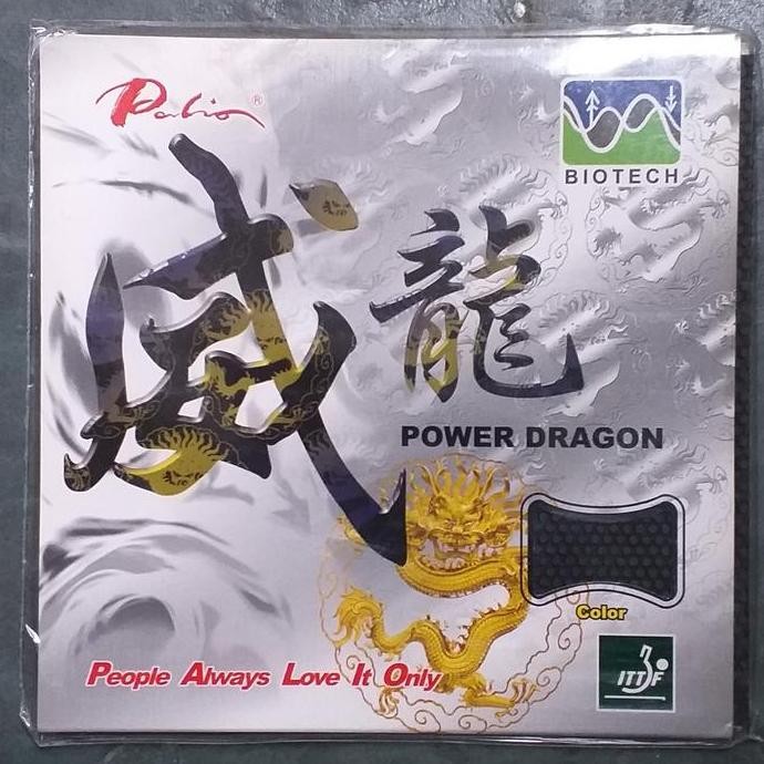 Ready Karet Pingpong Palio Power Dragon Bintik Serang/Pendek