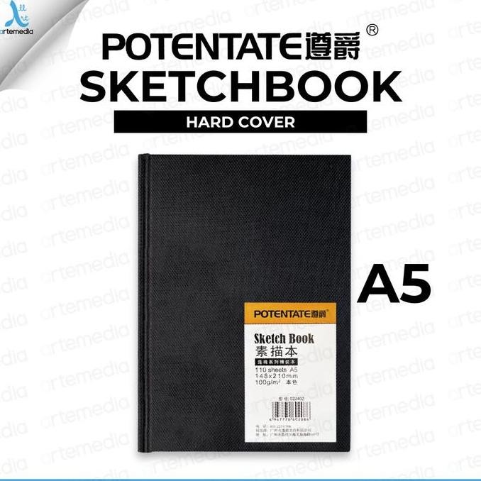 

Sale Potentate Sketchbook A5 Hard Cover Stitch Bound Buku Sketsa
