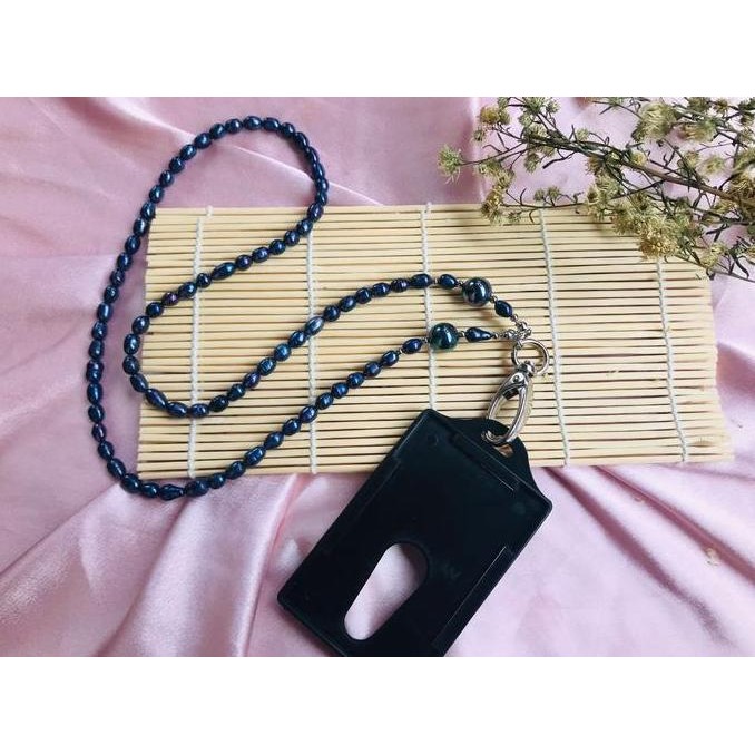 

Strap Lanyard Takalung Gantungan Id Card Mutiara Air Tawar