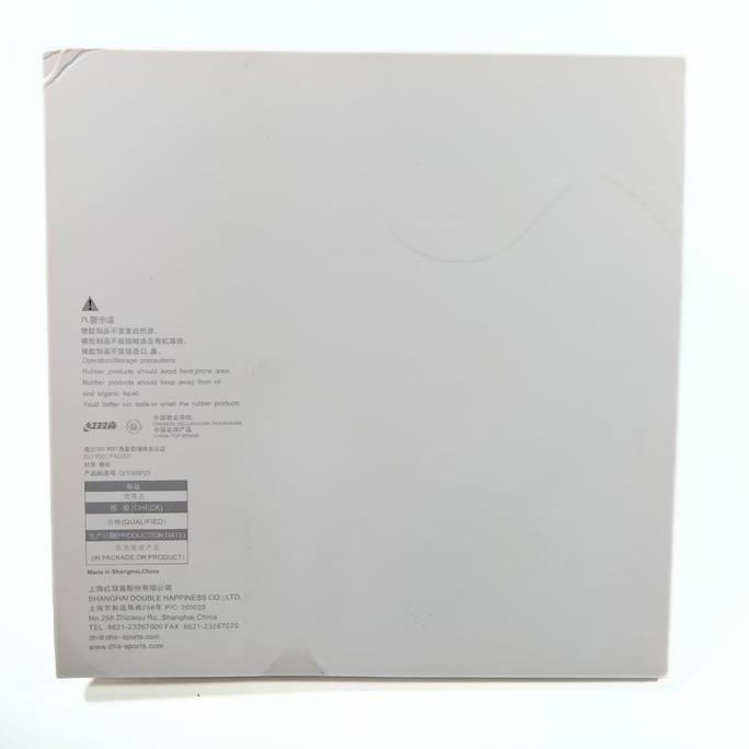 Termurah Karet Pingpong Tenis Meja Dhs Hurricane 3 National Orange Spons - Dhs Hurricane 3 Nasional