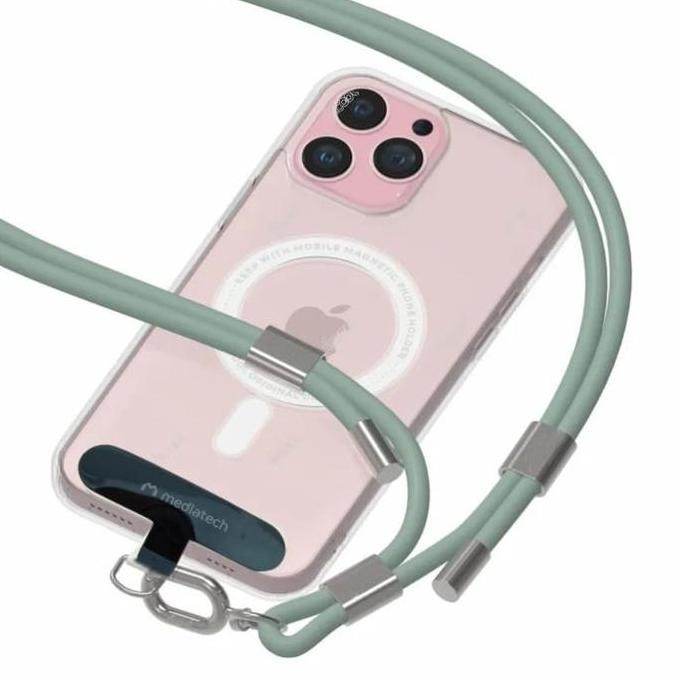 

Mediatech Phone Lanyard Silicone Gantungan Handphone 1500Mm
