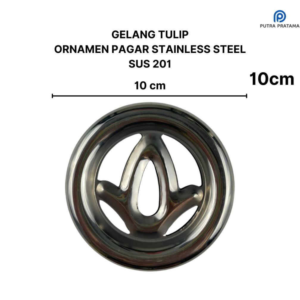 Promo  Cod Ornamen Pagar Gelang Stainless Steel Sus 201 | Aksesoris Pagar Stainless Steel Ornamen Pa