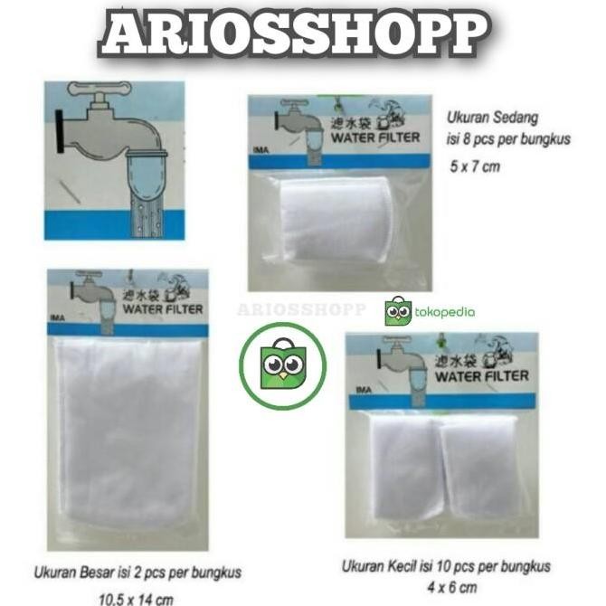 Filter Kran Air / Water Filter / Kain Saringan Air Murah