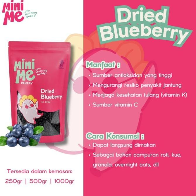 

Terlaris | Terbaru | Best Seller | Termurah Minime Pantry - Dried Blueberry 500Gr Original | High Quality | Berkualitas