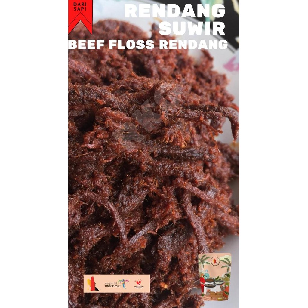

Terlaris | Terbaru | Best Seller | Termurah Rendang Suwir 250G / Rendang Artisan / Rendang Kampung Original | High Quality | Berkualitas