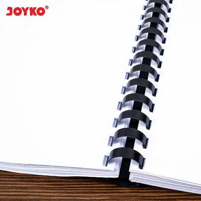 

New Ring Plastic Comb Spiral Plastik Jilid Joyko RPC-23-18 Round Folio