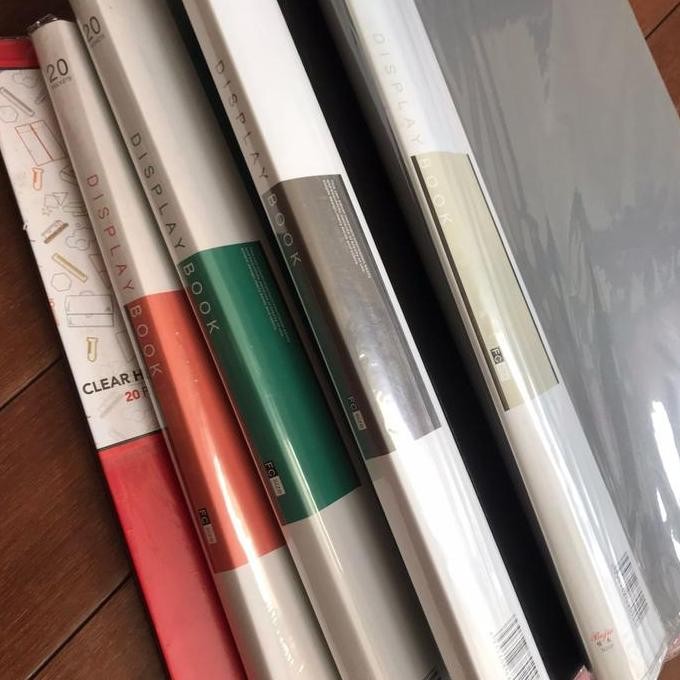 

New Clear Holder Map Bening 20 40 60 Folio Pocket Folder One Bojie Jenia