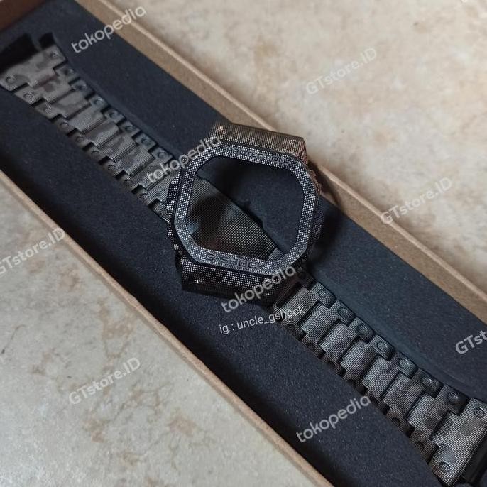 Baru bnb metal bezel n bracelet g-shock g-shock dw5600 dw-5600 gwb5600