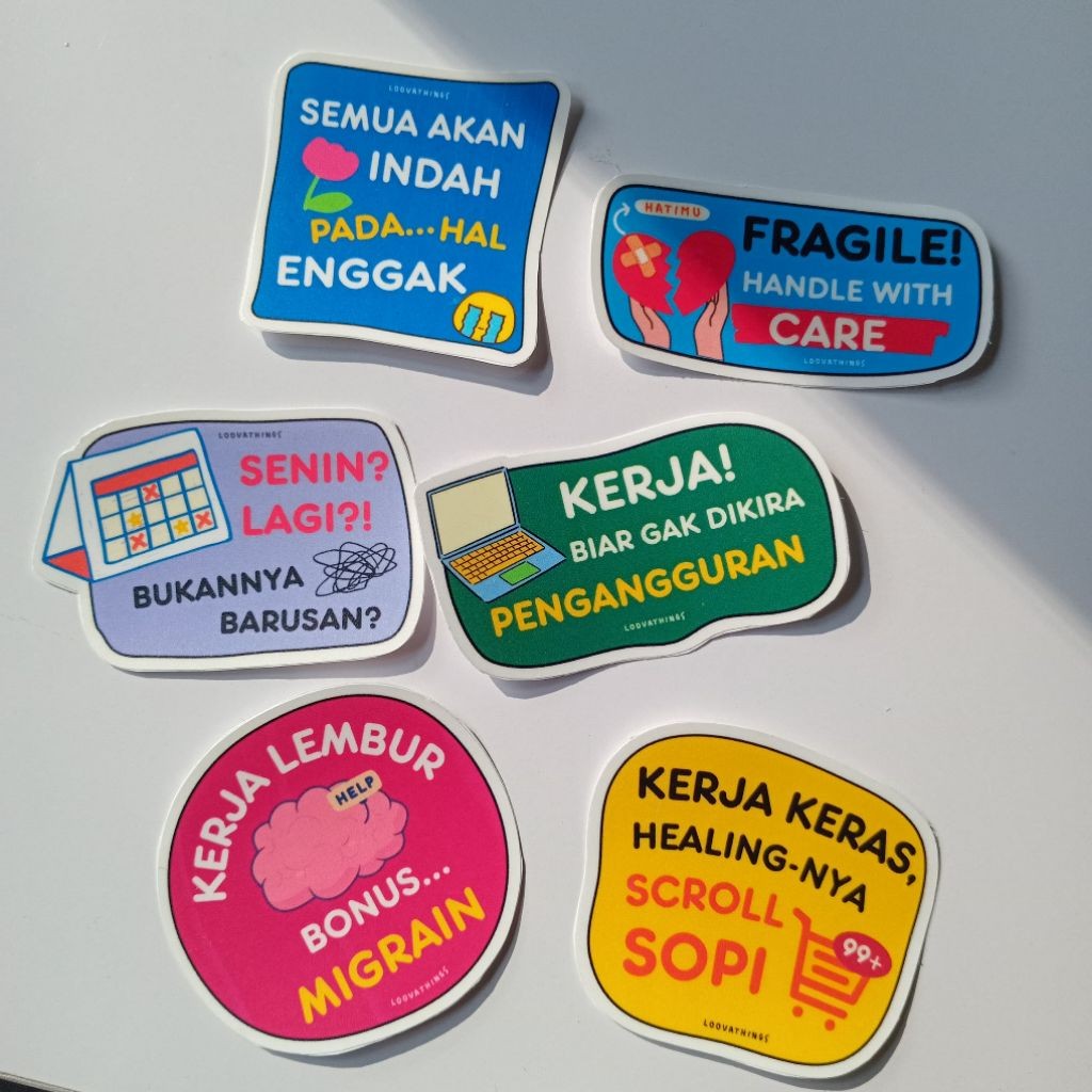 

Sticker Die Cut Anti Air