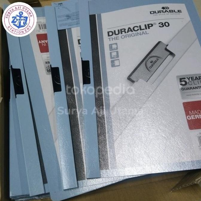 

New Map executive folio Durable/Duraclip harga 1 pcs biru